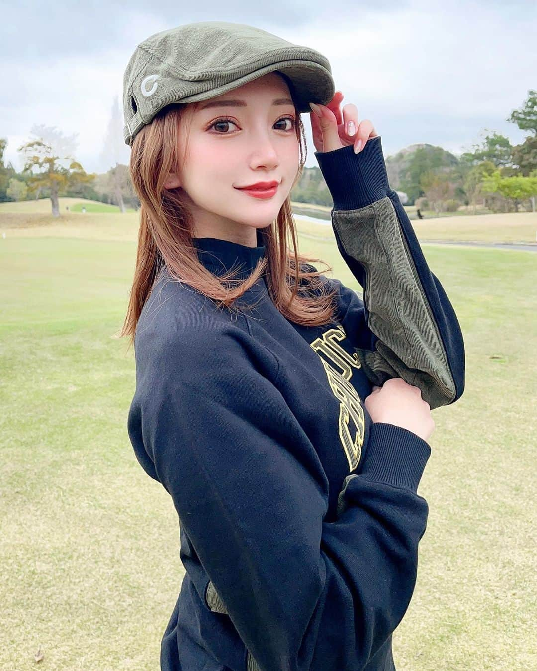 みほぽんさんのインスタグラム写真 - (みほぽんInstagram)「enjoy golf⛳️」4月7日 20時30分 - mhpn_i.insta