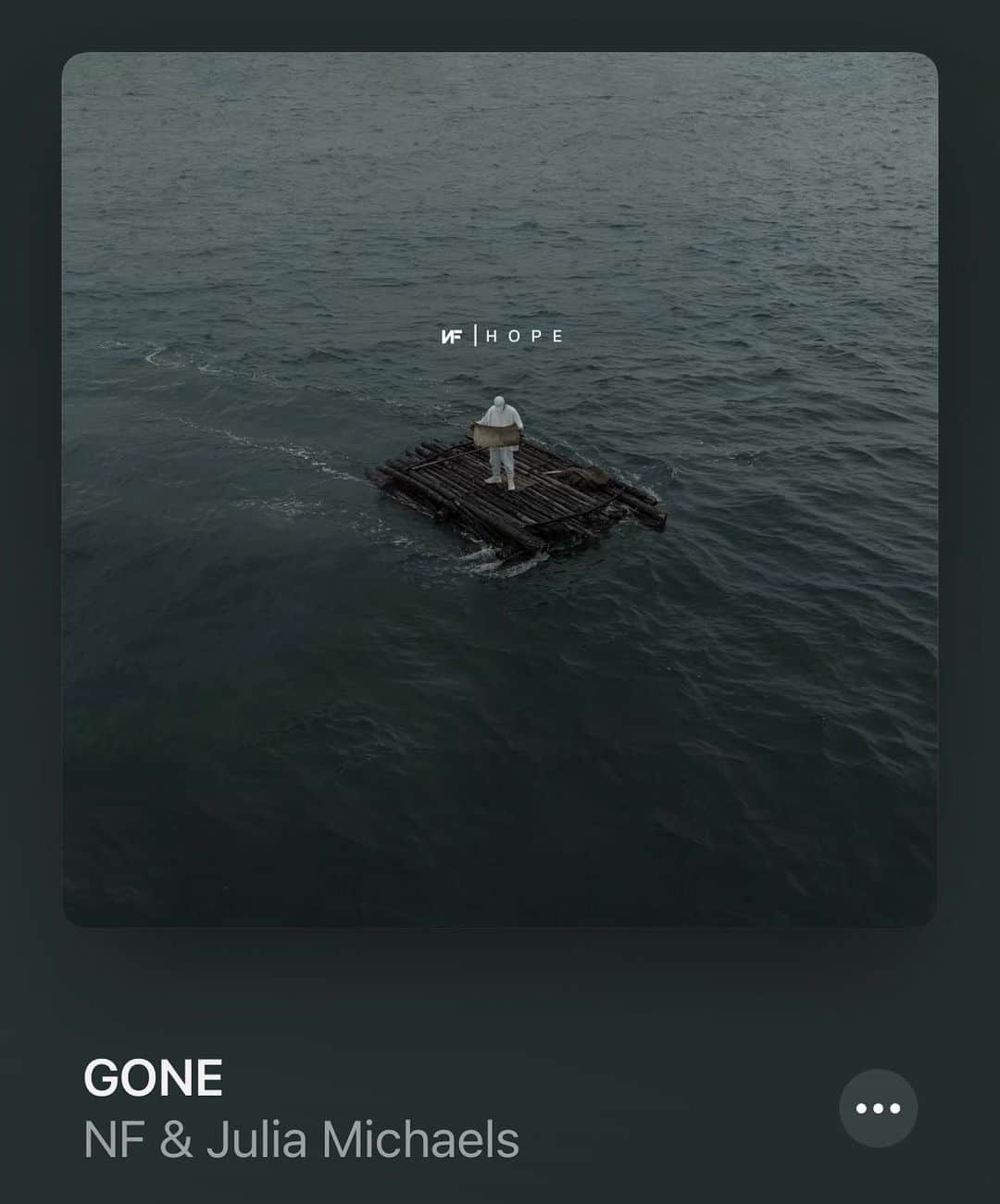 Julia Michaelsのインスタグラム：「Got carpal tunnel from holding on to what we once felt. GONE out now. @nfrealmusic ❤️」