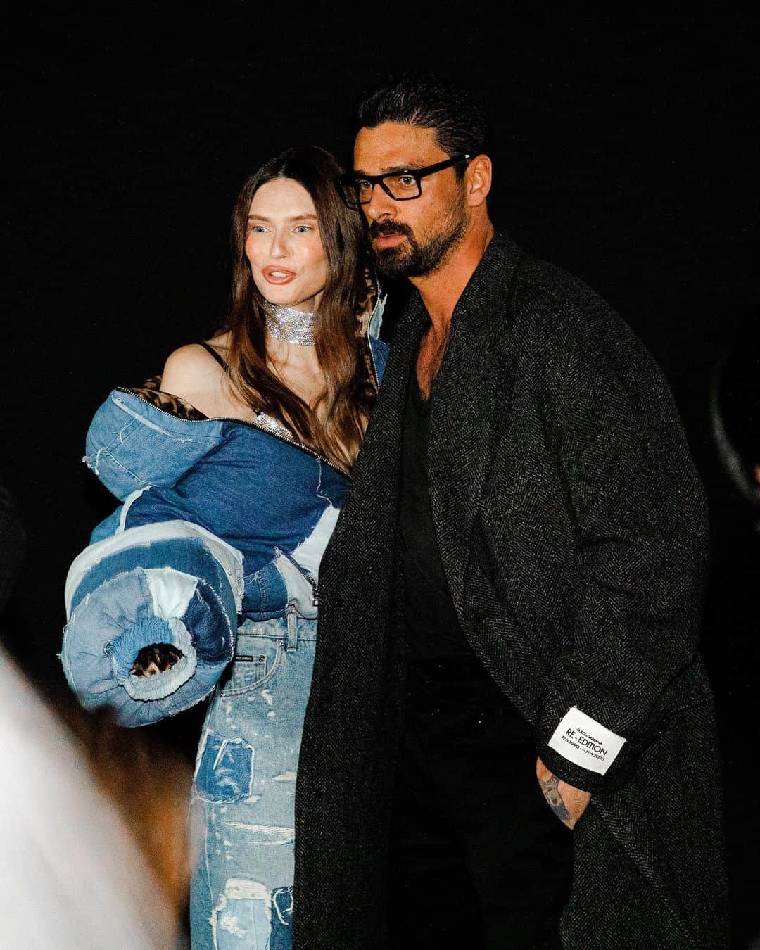 가로수길 , Seoulのインスタグラム：「MFW at @dolcegabbana ✨  돌체앤가바나 쇼장에서 만난  핫 피플 🔥 팔로워 다 합치면 대체 몇이여..」
