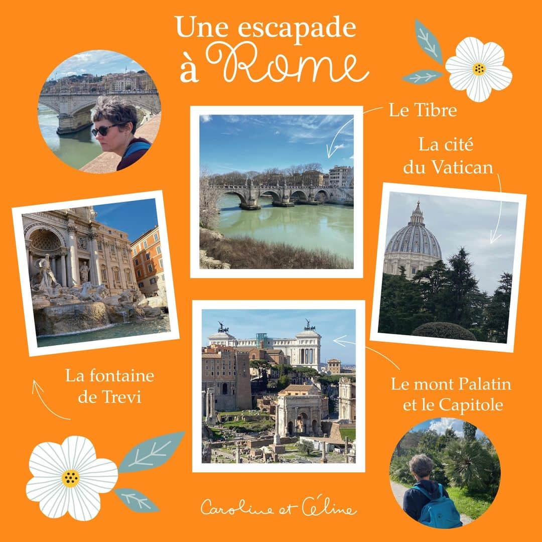 mini_labo_jp(ミニラボ) さんのインスタグラム写真 - (mini_labo_jp(ミニラボ) Instagram)「𓍯  4月ですね。 新しい出会いの多いこの季節は町中も明るい雰囲気を感じられますね❀ 今月もミニラボの二人からお手紙が届きました。   𓂃◌𓈒𓐍  ""プチバカンスは、ローマで""  夏休みほど長くないですが、フランス人たちは 春到来を実感しに春も小さなバカンスを楽しみます。 セリーヌは今年はお隣の国、イタリアのローマへ。 3000年の歴史を持つイタリアの文化に触れると、 とても豊かな気持ちになります。 リュックを背負って、７つの丘を歩き回りましたので 皆さんにも思い出をシェアしますね。バチカンやトレビの泉、 パラティーノの丘と国会議事堂などなど、、、。 皆さんもご存知のところがたくさん！  キャロリーヌ＆セリーヌ   𓂃◌𓈒𓐍  【ミニラボとは】 パリのデザイナーが生み出す大人かわいい世界 「mini labo（ミニラボ）」は、パリで活躍する2人のクリエイター、キャロリーヌとセリーヌによるクリエイションブランド。 パリの気分が詰まった、華やかで夢のあるミニラボワールドをつくりあげています。  #minilabo #ミニラボ #ベルメゾン#BELLEMAISON #4月 #お手紙 #April #letter #ミニラボからのお手紙」4月7日 13時24分 - mini_labo_jp