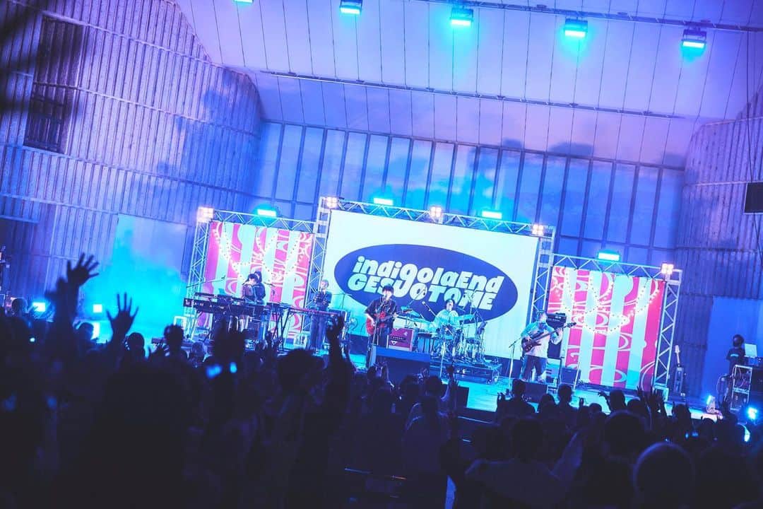 ちゃんMARIのインスタグラム：「2023/4/1 @日比谷野外音楽堂 indigo la End × ゲスの極み乙女 “馳せ合い vol.3”」