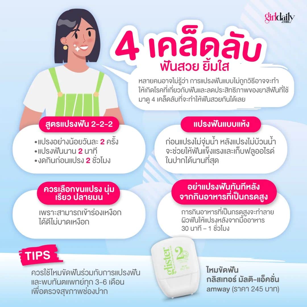 CeCi Thailandのインスタグラム：「หลายคน อาจจะแปรงฟันผิดมาเกือบทั้งชีวิตแบบที่ไม่รู้ตัว ซึ่งการแปรงฟันแบบไม่ถูกวิธี  อาจจะทำให้เกิดโรคที่เกี่ยวกับฟันและลดประสิทธิภาพของยาสีฟันที่ใช้ อย่างไม่น่าเชื่อ  ว่าแต่วิธีแปรงฟันที่ถูกต้องนั้นต้องทำอย่างไร  ไปอ่านพร้อมๆกันเลย! #แปรงสีฟัน #ยาสีฟัน」