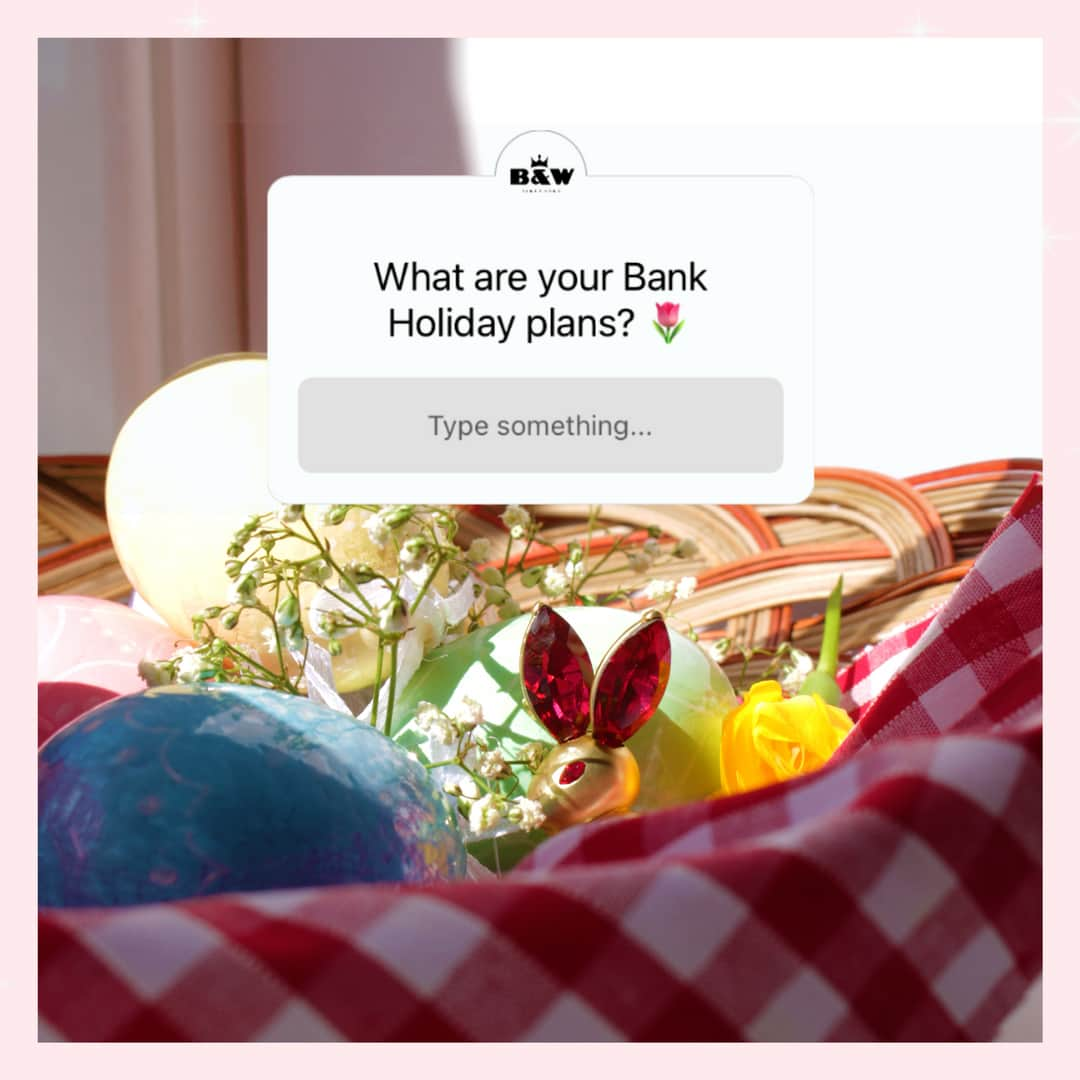 バトラー&ウィルソンのインスタグラム：「It's the Bank Holiday weekend! ​​​​​​​​​ Whatever you've got planned, we've got you covered.   Why not make it a Butler & Wilson Bank Holiday and use the code EASTER23 for 10% off sitewide?」