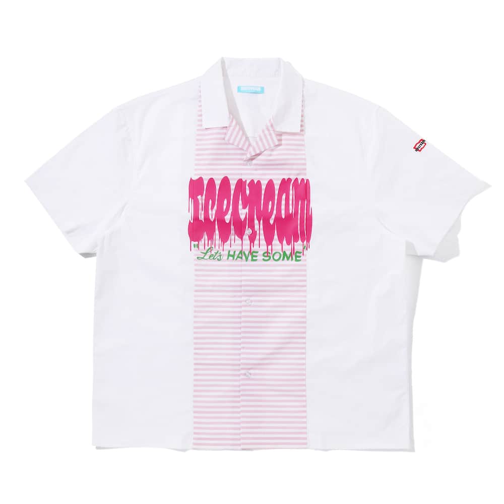 ビリオネア・ボーイズ・クラブのインスタグラム：「. ICECREAM JP 2023 SPRING DELIVERY . STRIPE SWITCHING SHIRT S/S . Available at BILLIONAIRE BOYS CLUB / ICECREAM TOKYO & ONLINE STORE. . BILLIONAIRE BOYS CLUB / ICECREAM TOKYO 〒150-0001 東京都渋谷区神宮前4-25-1 ライサ1F-C TEL：03-5770-0018 . . BILLIONAIRE BOYS CLUB / ICECREAM ONLINE STORE http://billionaireboysclub-store.jp . . ※店舗により一部お取り扱いがない場合がございますので各店舗へご確認いただきご来店ください。  #BILLIONAIREBOYSCLUB #ICECREAM #PHARRELL #PHARRELLWILLIAMS #BBCICECREAM #Harajuku #Tokyo #Japan」