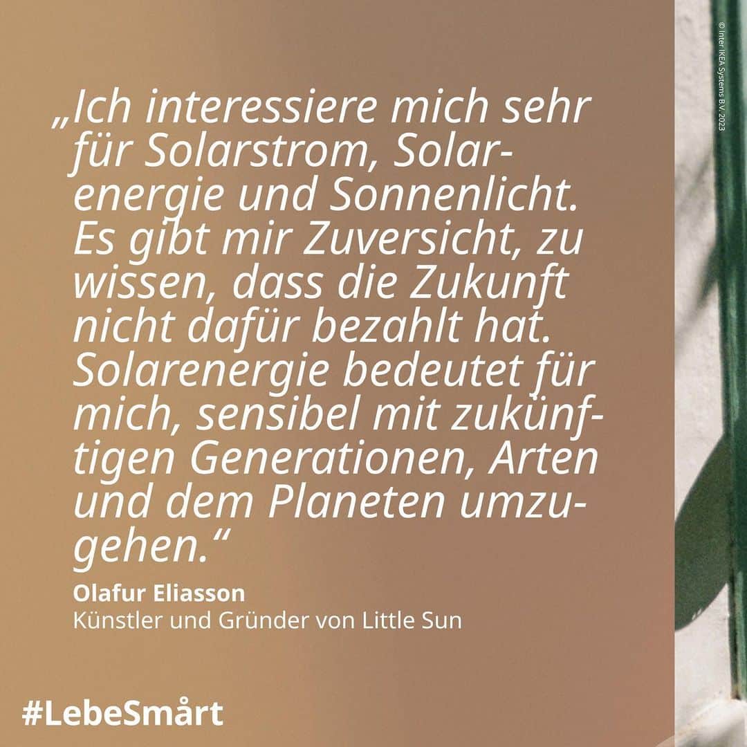 IKEA Austriaさんのインスタグラム写真 - (IKEA AustriaInstagram)「Zusammen mit dem Social Business @littlesunorg haben wir eine vielseitig einsetzbare Lampe entwickelt, die Solarenergie in dein Zuhause bringt. ☀️#IKEAat #IKEA #neu #collection #solar #solarenergy #solarpower #collab」4月7日 17時11分 - ikeaaustria