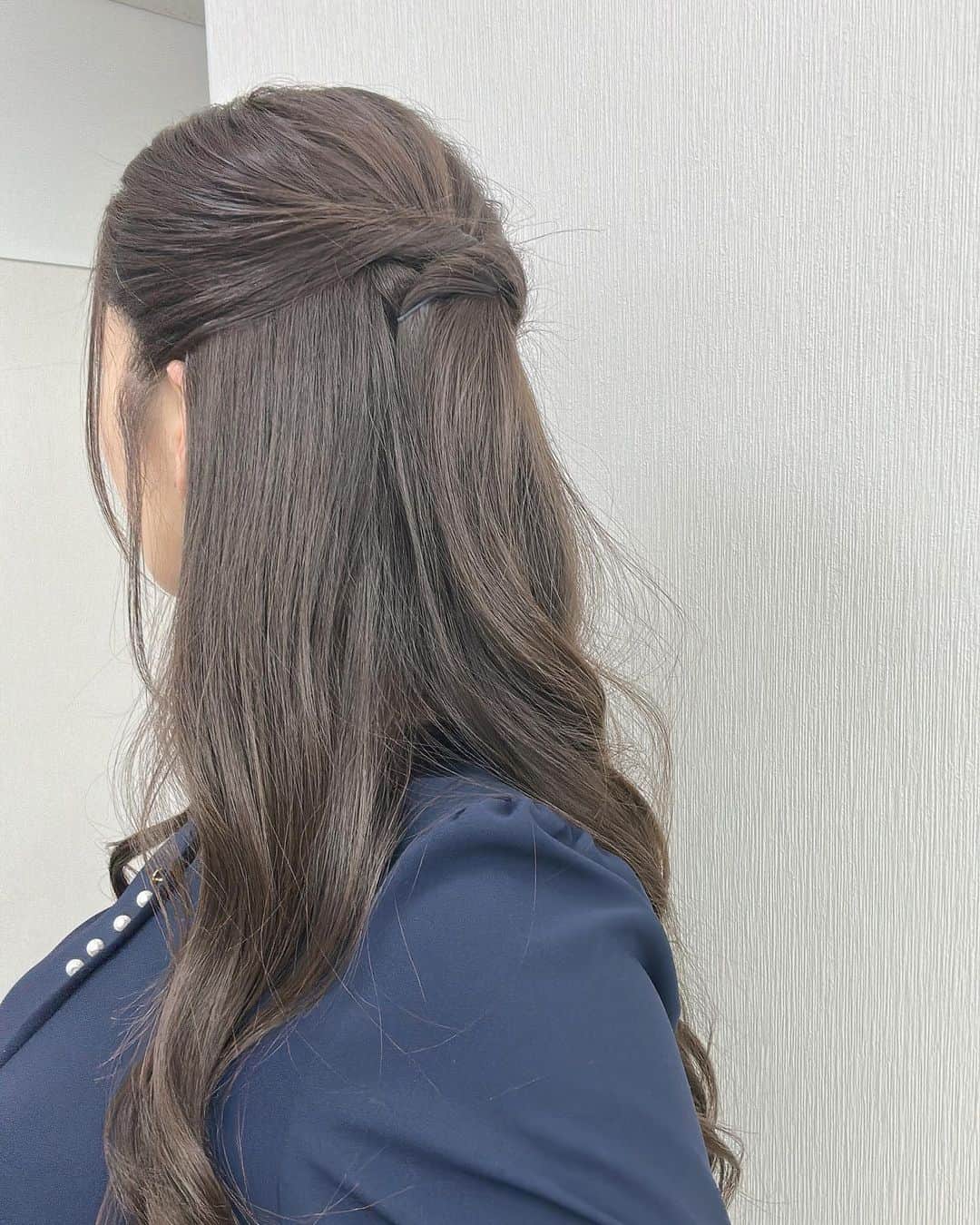 穂川果音さんのインスタグラム写真 - (穂川果音Instagram)「hair style  ハーフアップです😊」4月7日 18時11分 - hokawakanonn
