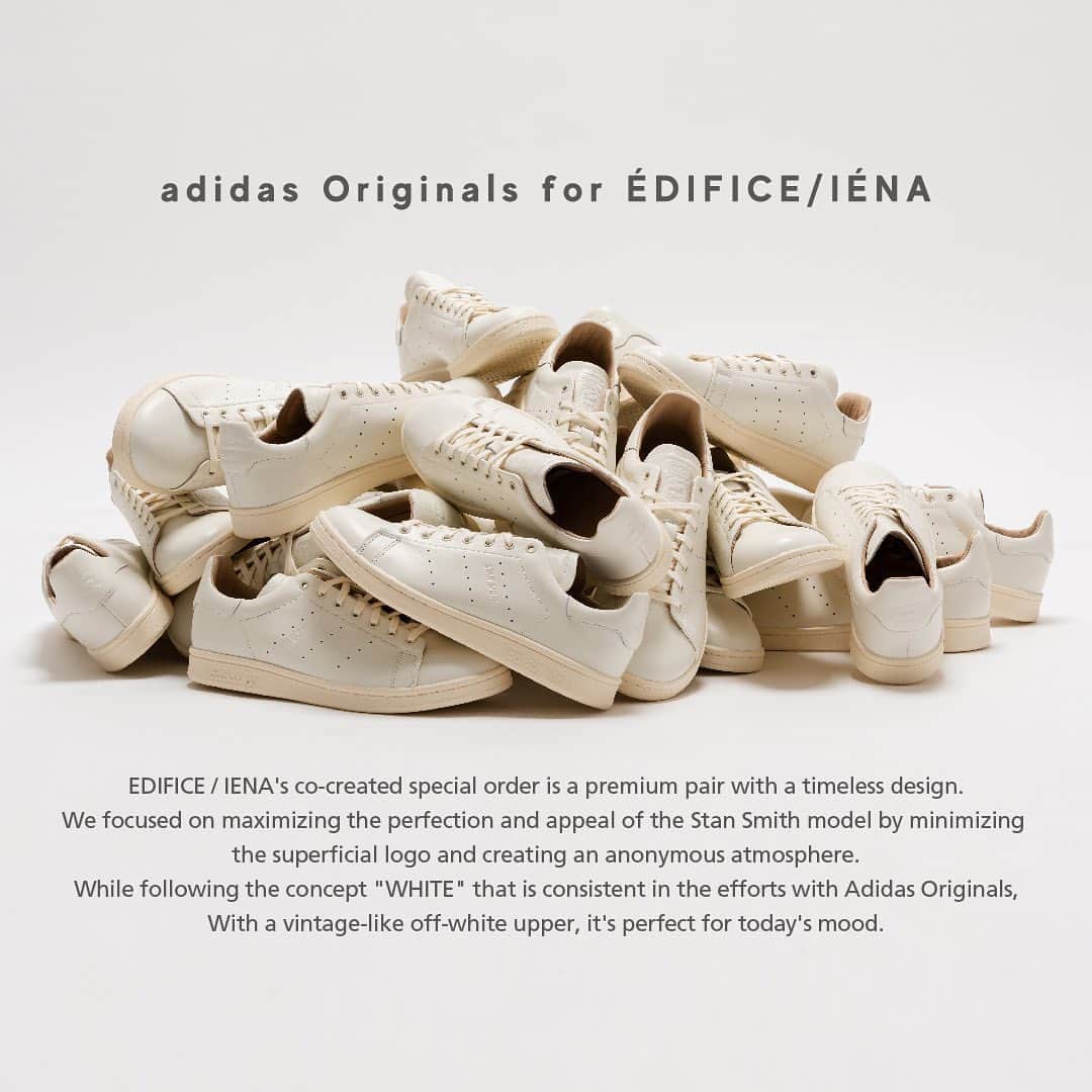 EDIFICEさんのインスタグラム写真 - (EDIFICEInstagram)「. ⁡ adidas Originals for EDIFICE IENA Stan Smith LUX ⁡ ⁡ No. 23093310030020 ¥16,500 ＊５月中旬入荷予定 ⁡ ⁡ ⁡ #edifice #iena #adidasoriginals  #stansmith  #exclusivemodel  #2023ss」4月7日 21時15分 - edifice.jp