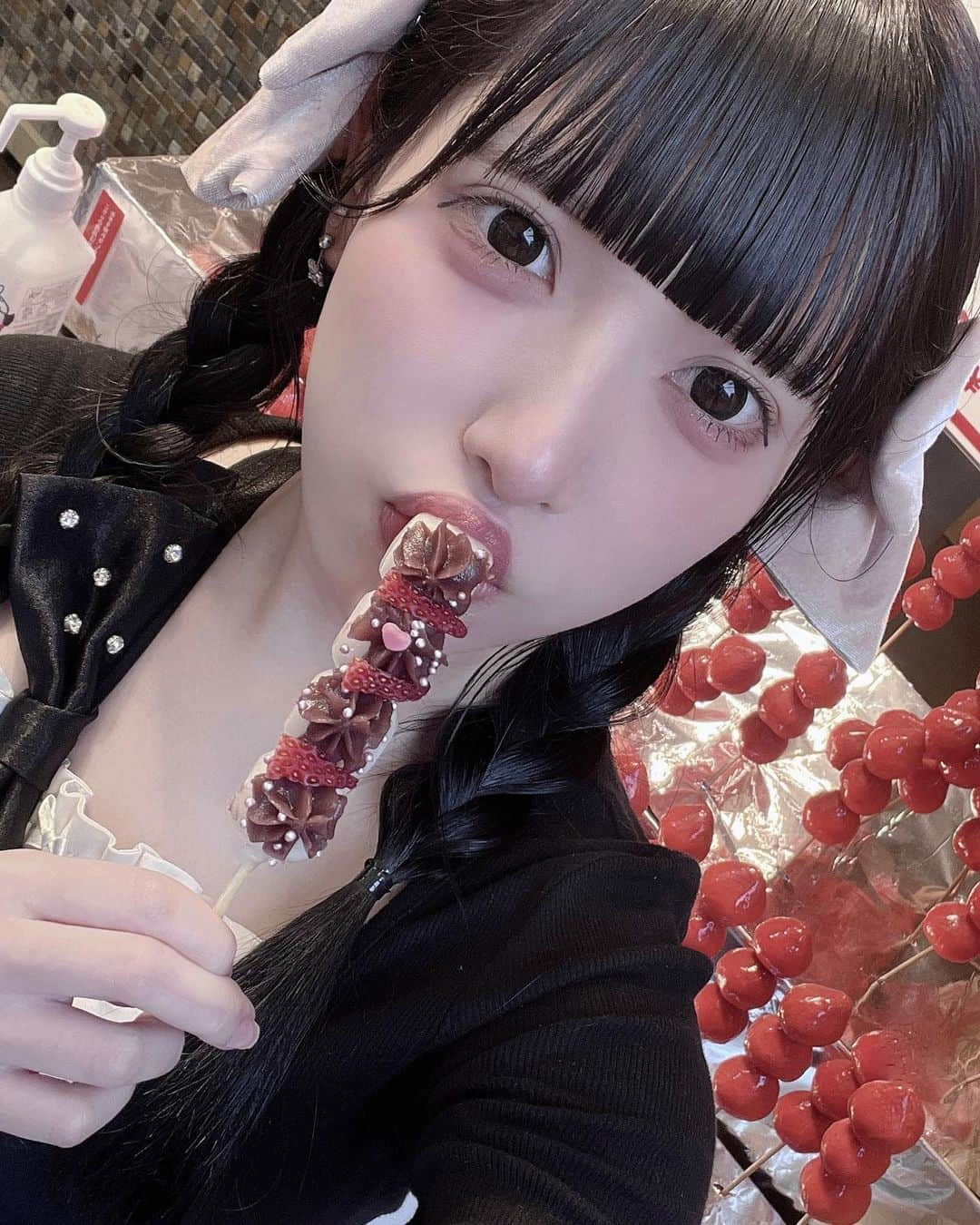 深月らむさんのインスタグラム写真 - (深月らむInstagram)「食べ歩きだいすき」4月7日 21時25分 - ilife_ramu