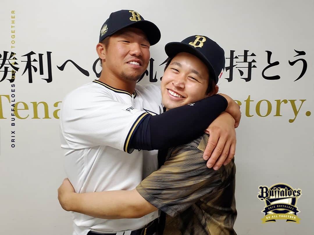 オリックス・バファローズさんのインスタグラム写真 - (オリックス・バファローズInstagram)「#今日のヒーロー #おかわり編 #宮城大弥 #宮城くん #頓宮裕真 #ほいっさー #Bs2023 #buffaloes #baseball #ORIX #プロ野球」4月7日 21時41分 - orix_buffaloes