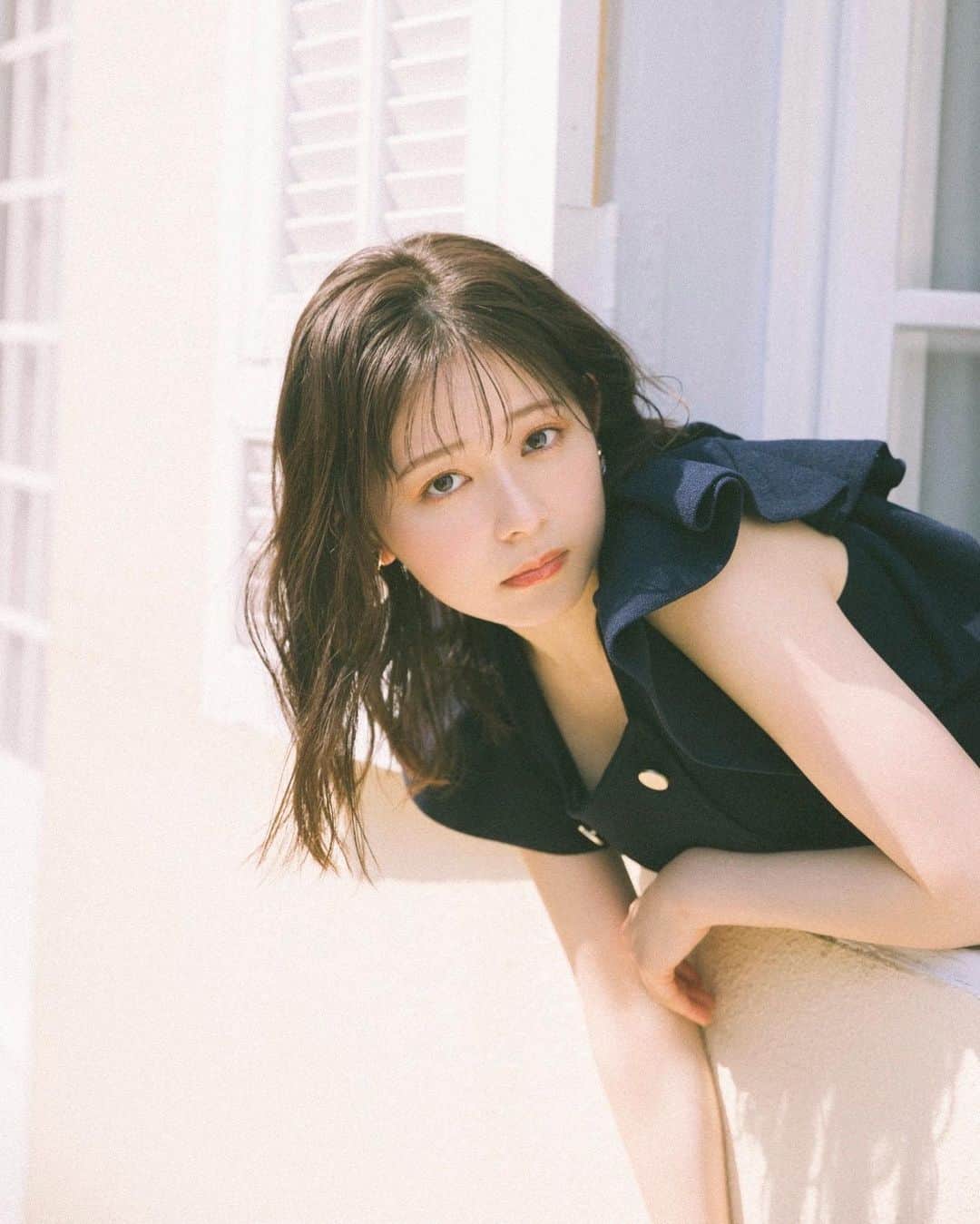 久間田琳加のインスタグラム：「31 Sons de mode🍊♡ フレンチスタイルたくさん着てるよ〜、 旅行行きたくなっちゃう☺️ #31Sonsdemode #トランテアンソンドゥモード」