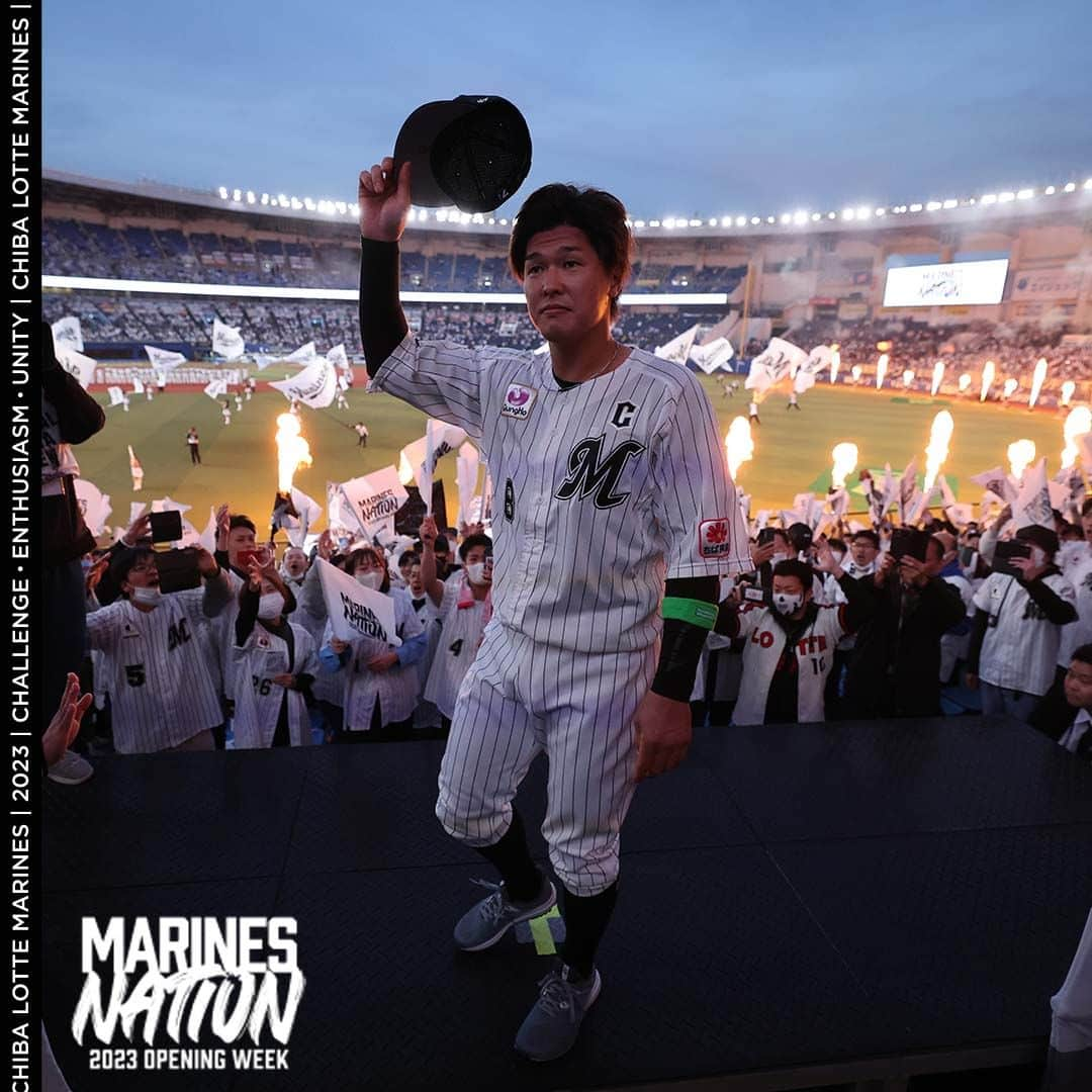 千葉ロッテマリーンズさんのインスタグラム写真 - (千葉ロッテマリーンズInstagram)「#MarinesPhotos 2023 OPENING WEEK MARINES NATION #chibalotte #MarinesNation」4月7日 22時06分 - chibalotte