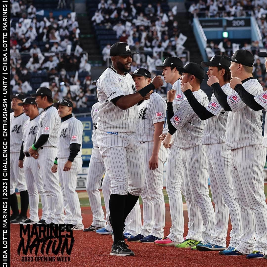 千葉ロッテマリーンズさんのインスタグラム写真 - (千葉ロッテマリーンズInstagram)「#MarinesPhotos 2023 OPENING WEEK MARINES NATION #chibalotte #MarinesNation」4月7日 22時06分 - chibalotte