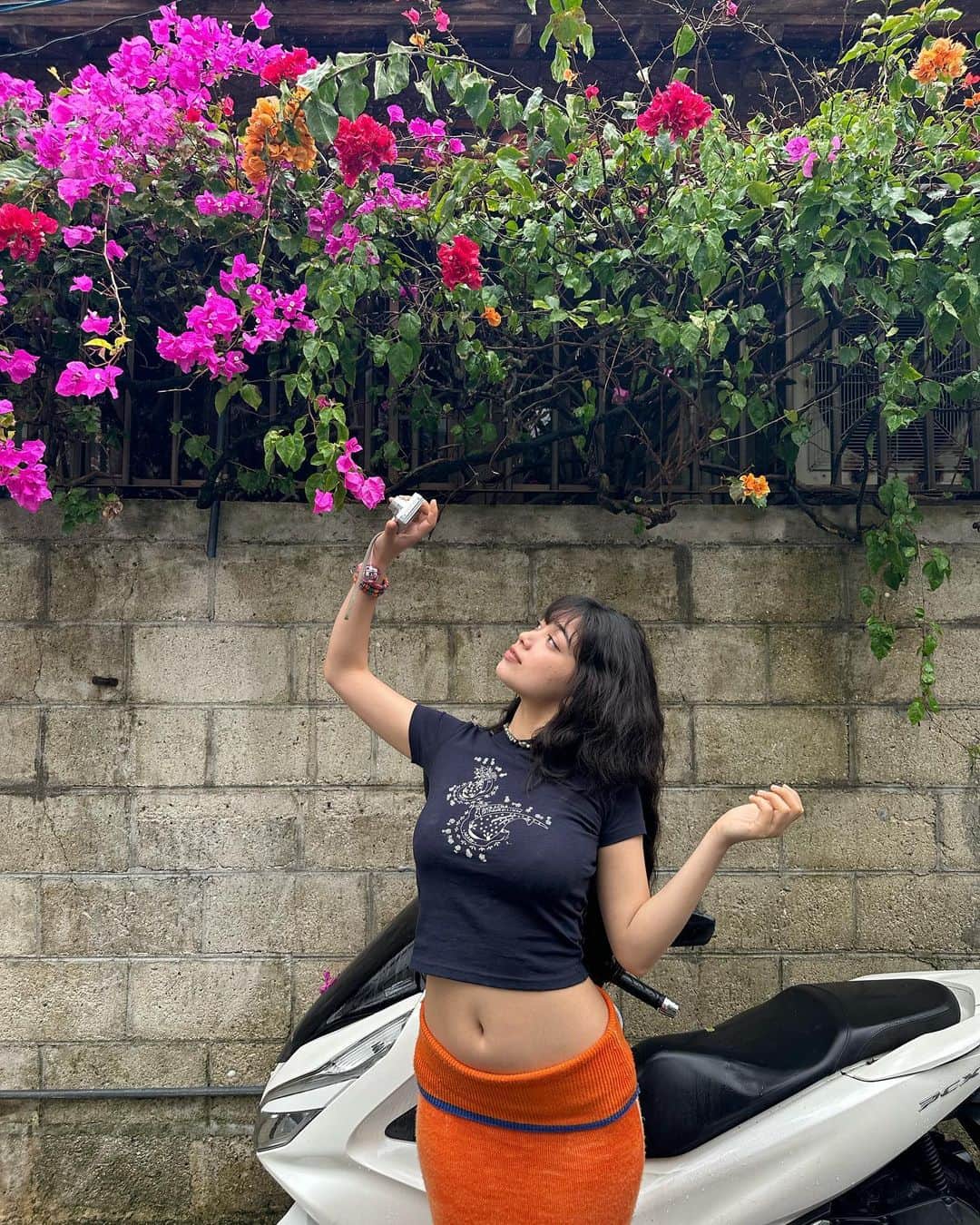 Mayuriのインスタグラム：「Hi🌺🌺🌺👒👒👒」