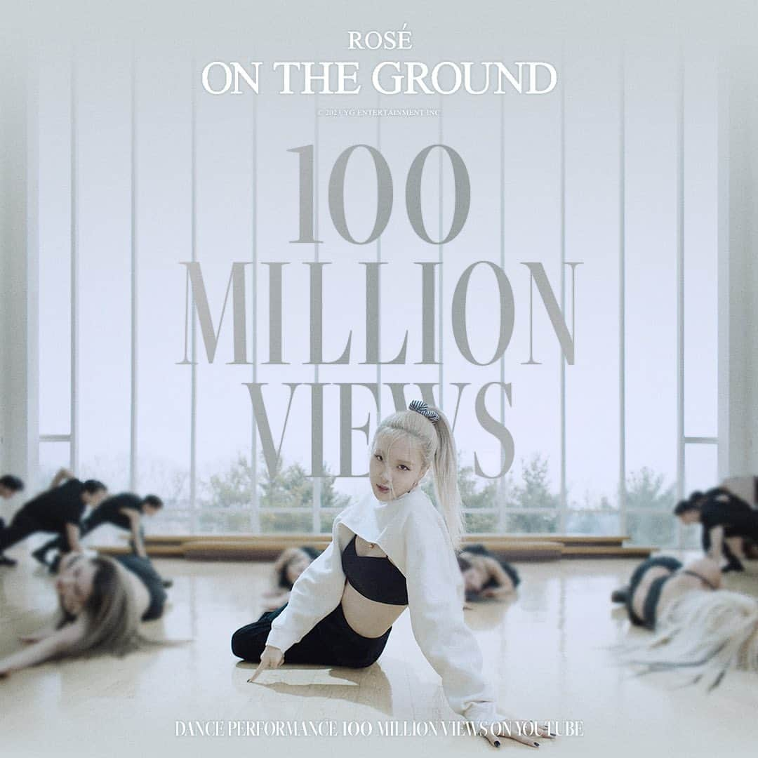 BLACKPINKさんのインスタグラム写真 - (BLACKPINKInstagram)「#ROSÉ #로제 #BLACKPINK #블랙핑크 #OnTheGround #DancePerformance #100MILLION #YOUTUBE #YG」4月7日 22時27分 - blackpinkofficial