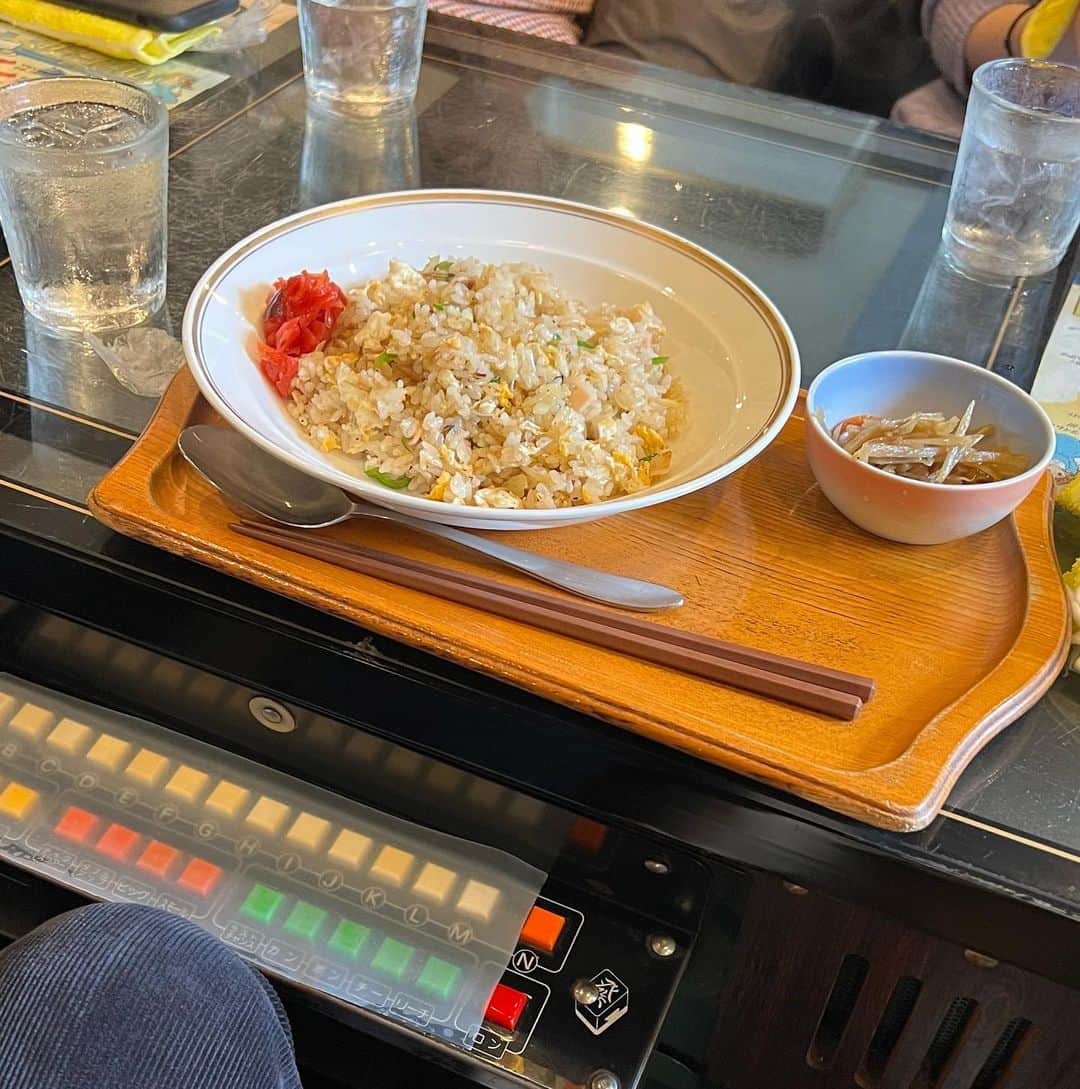 池田鉄洋のインスタグラム：「あの頃のようなシチュエーションで、あの頃のようなピラフを♪」
