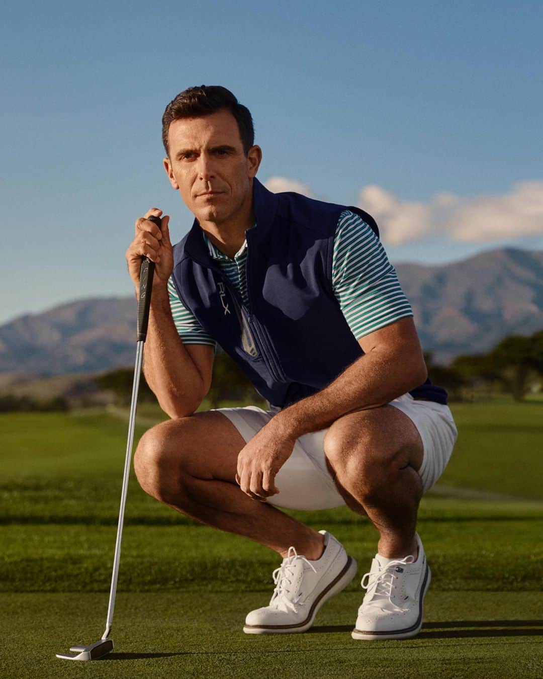 Polo Ralph Laurenさんのインスタグラム写真 - (Polo Ralph LaurenInstagram)「Take on the course in style with the latest #RLXGolf looks, including the #PoloRalphLauren  Paneled Stretch Terry Vest seen here on #BillyHorschel.   Discover #PoloRLStyle via the link in bio.」4月7日 23時12分 - poloralphlauren