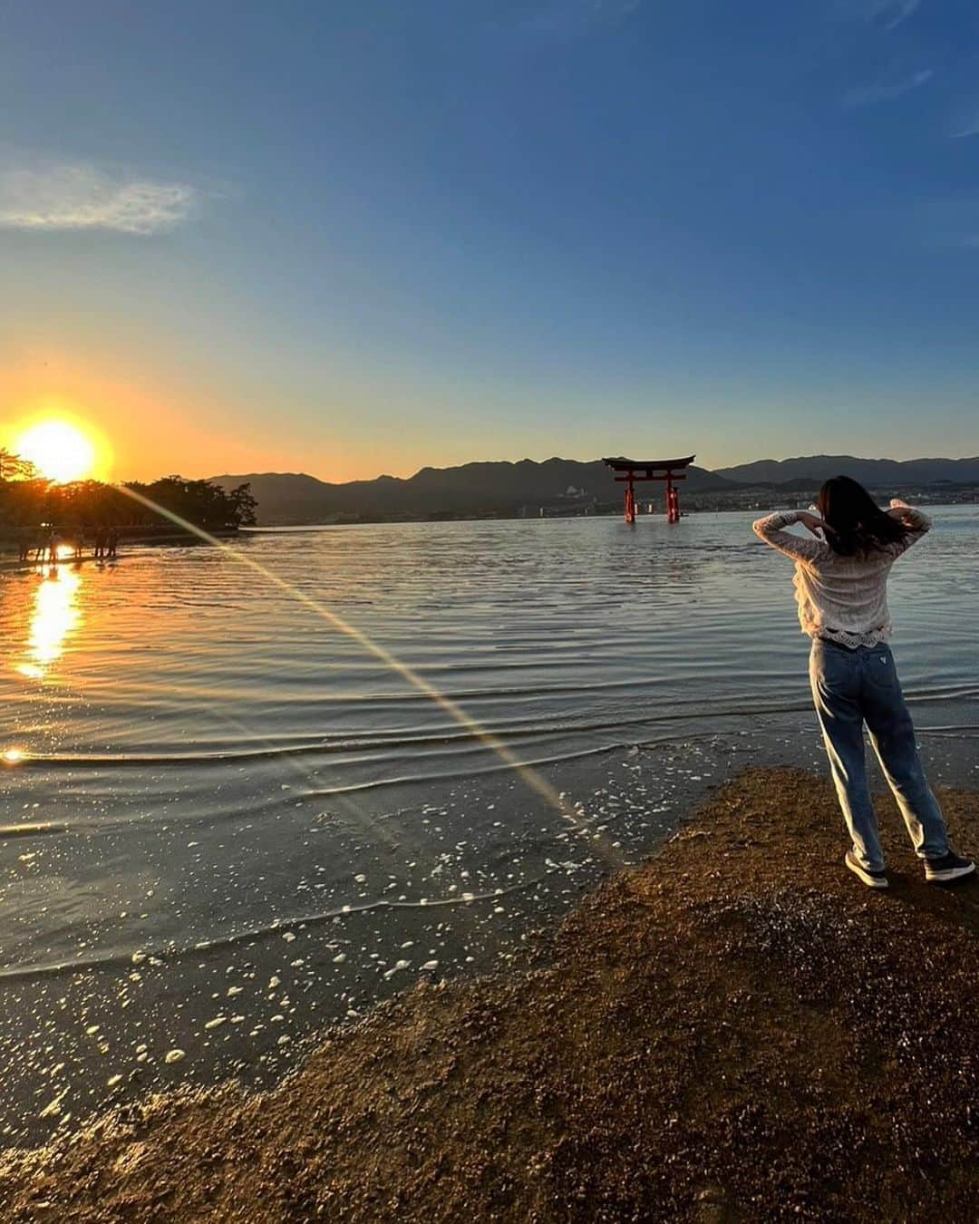 夢花らんのインスタグラム：「⛩❤️ HIROSHIMA」