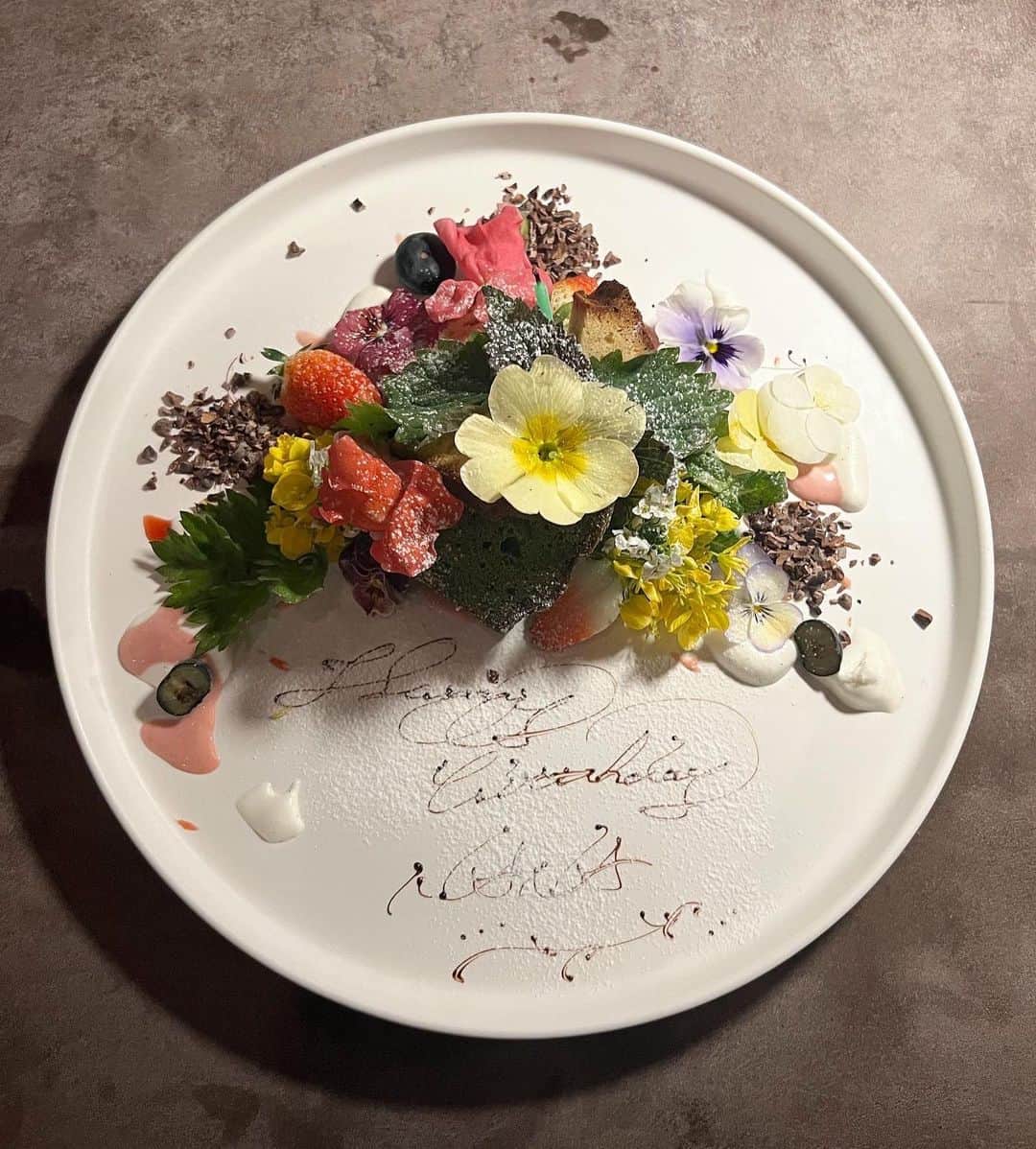 山田菜々のインスタグラム：「Special dinner 🌸」