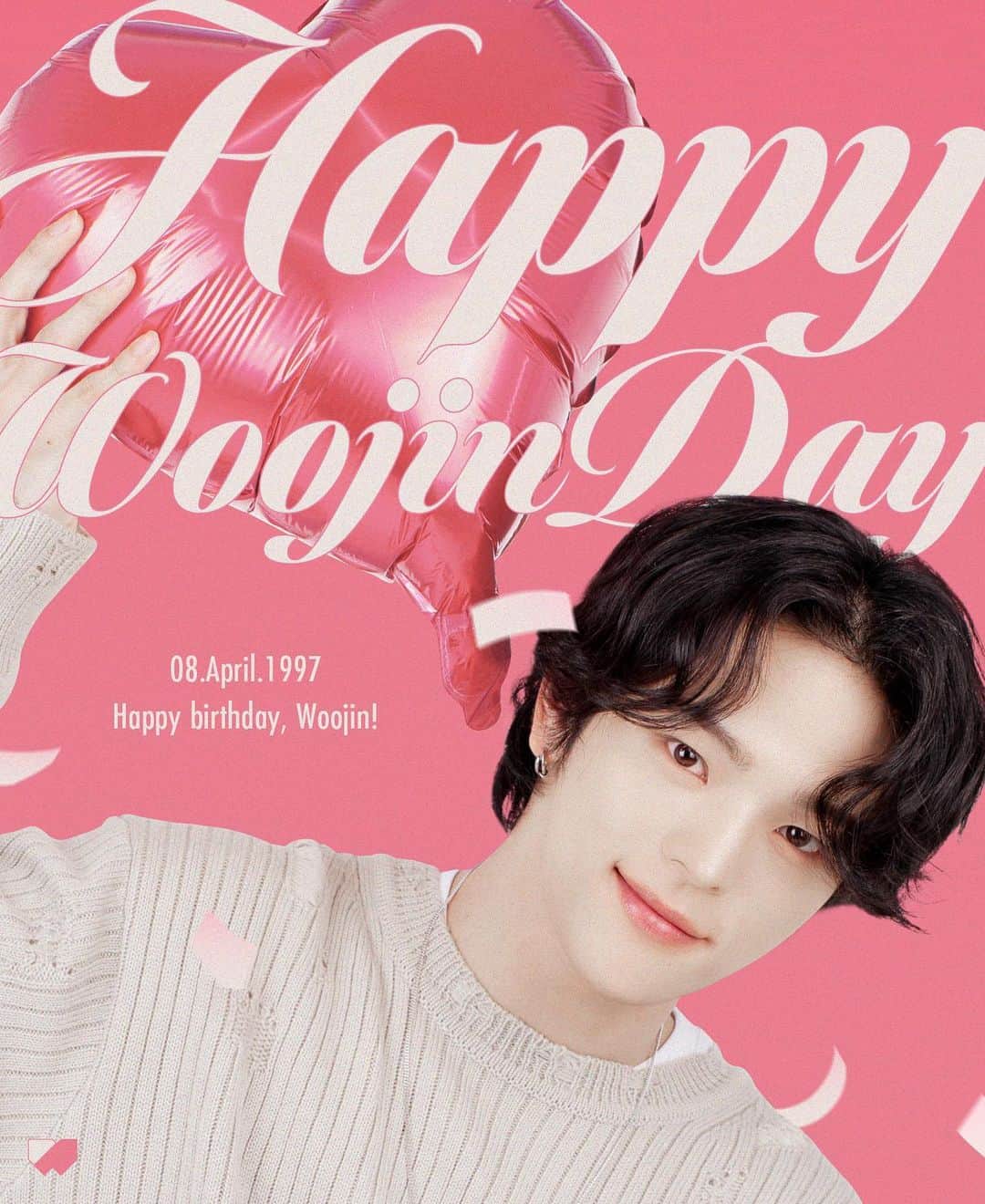 キム・ウジンさんのインスタグラム写真 - (キム・ウジンInstagram)「🥳HAPPY WOOJIN DAY🥳  1997.04.08  #HBD_KIMWOOJIN_0408  #WOOJIN #KIMWOOJIN #김우진」4月8日 0時01分 - woooojin0408