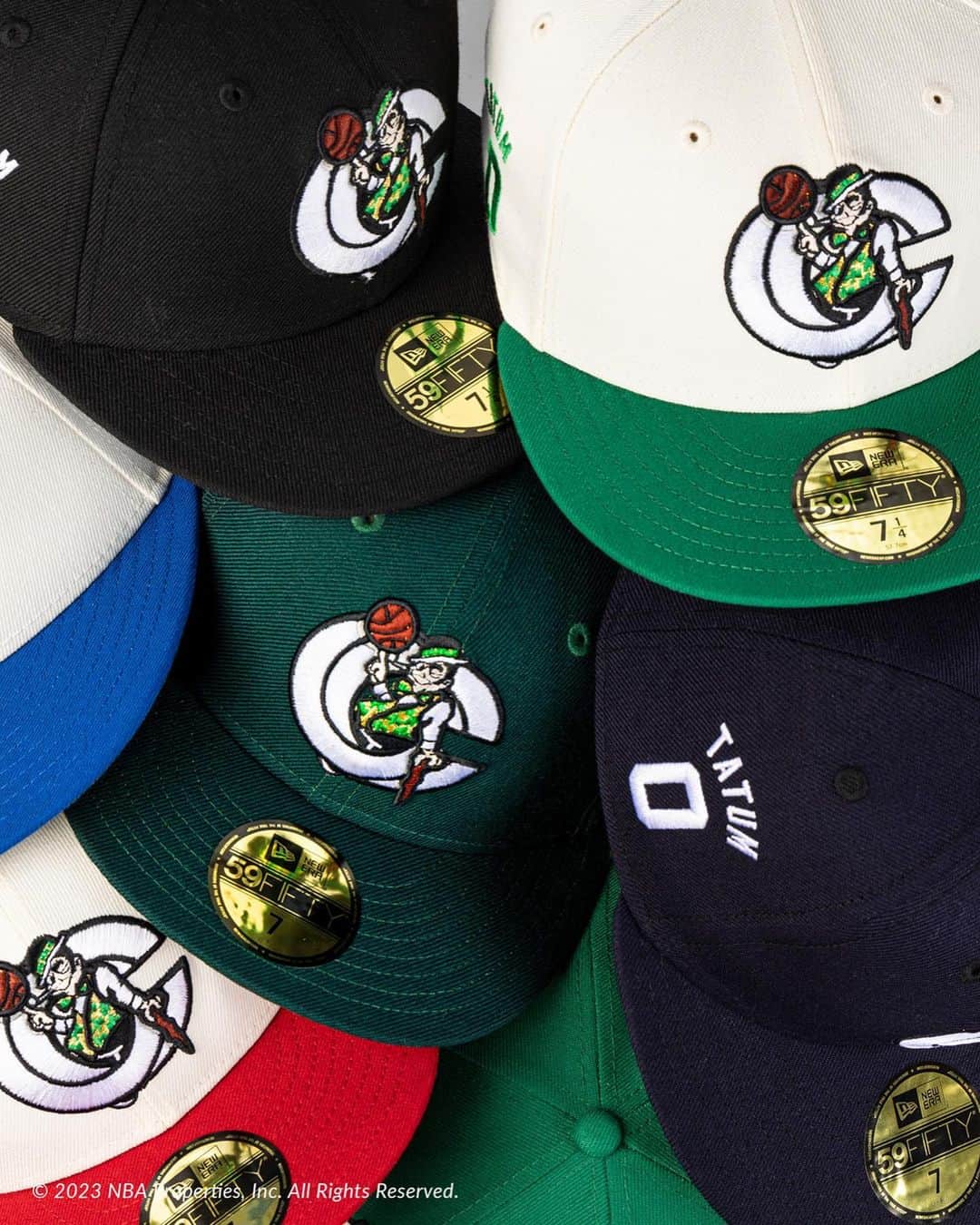 ニューエラ・キャップのインスタグラム：「The wait is over. The Concepts x Jayson Tatum Collection is here. Shop the collection now and get the exclusive dark green colorway only at neweracap.com」