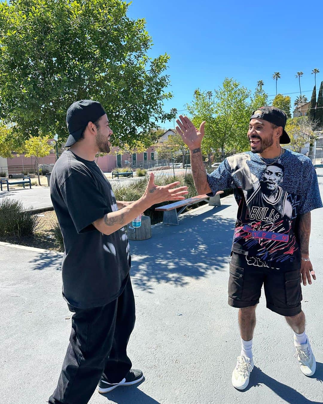 マニー・サンティアゴのインスタグラム：「Bulls 94-95 🤝 @prod」