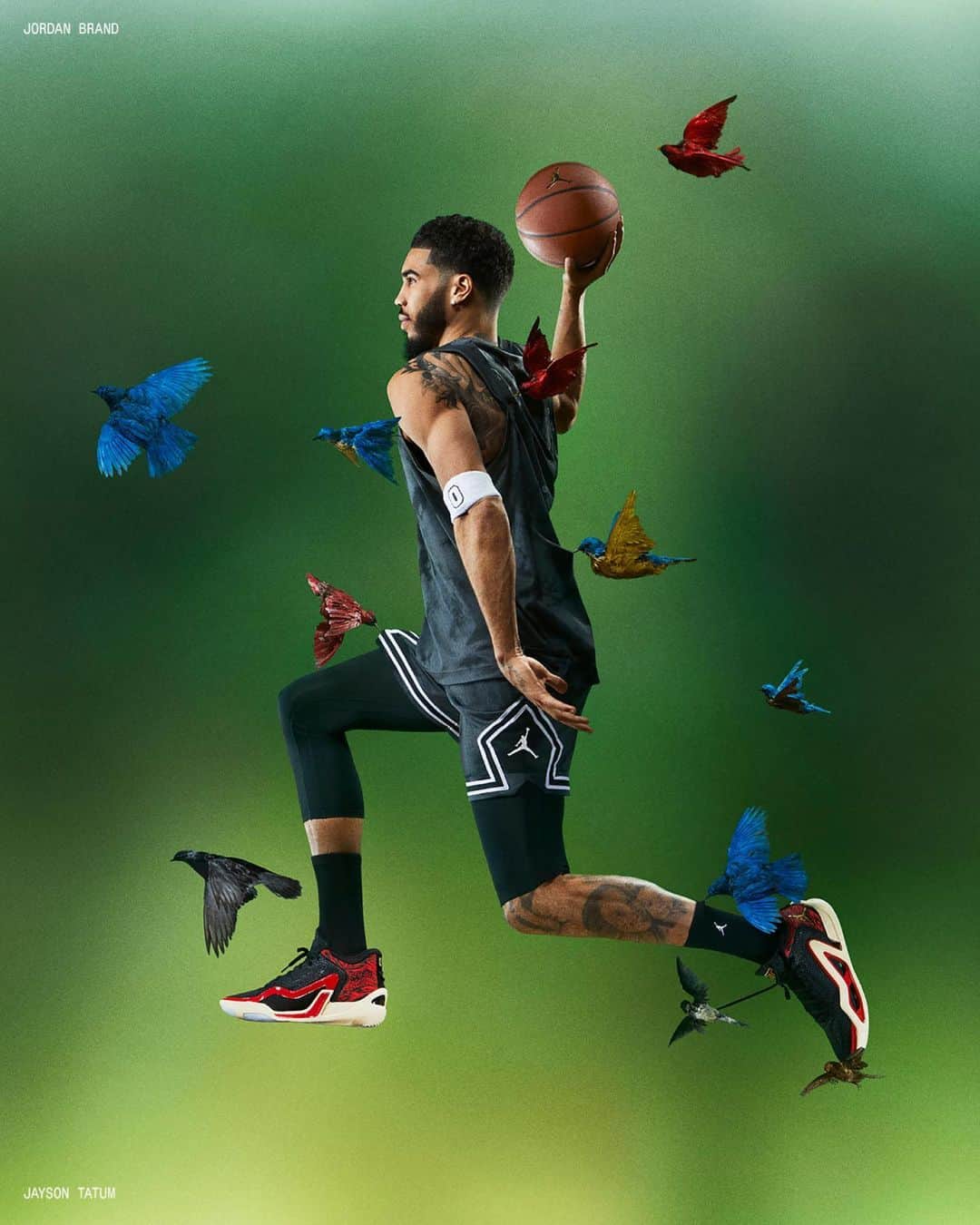 Jordanのインスタグラム：「Take a walk on the wild side in the Tatum 1 ‘Zoo’—an ode to Jayson Tatum’s favorite place to bring his son, designed to fit the full family.  📝 Check out our IG shop to cop.」