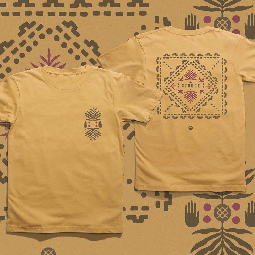 Stanceのインスタグラム：「Feel good florals and 🍄s.  We’re back with another collection in our ongoing series of monthly graphic t-shirts and hoodies.  Shop the latest in our link in bio. 🔗  #stancesocks #stitcheddifferent」