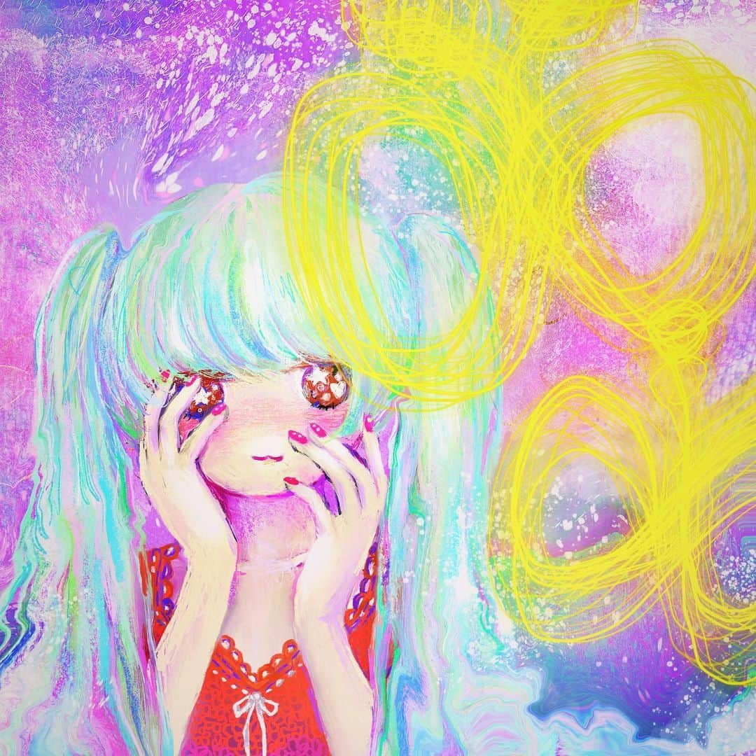 DAOKOさんのインスタグラム写真 - (DAOKOInstagram)「🌟✨🌕✨🌟#illustration」4月8日 1時50分 - daoko_official