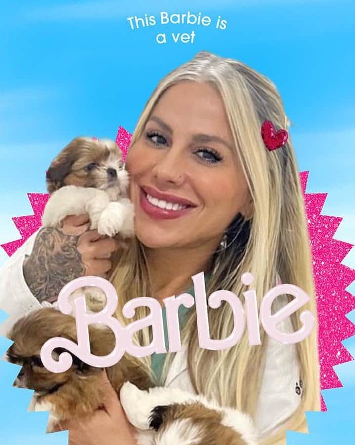 バネッサ・メスキータさんのインスタグラム写真 - (バネッサ・メスキータInstagram)「Meu sonho era a Barbie veterinária!   #barbie #vet」4月8日 2時02分 - vanmesquita