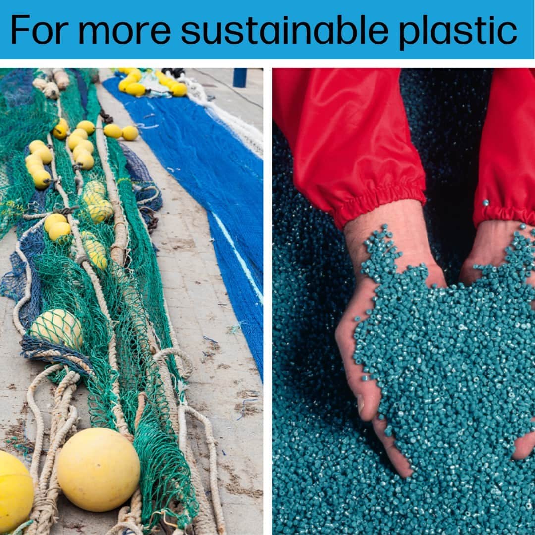 HP（ヒューレット・パッカード）のインスタグラム：「Recycling ♻️ is one small piece of the plastic pollution puzzle. Researchers and innovative startups are tapping into alternative materials — like food waste, discarded fishing gear, and algae — to make new types of plastic that help the 🌎, rather than harm it. Visit our link in bio to learn more.」