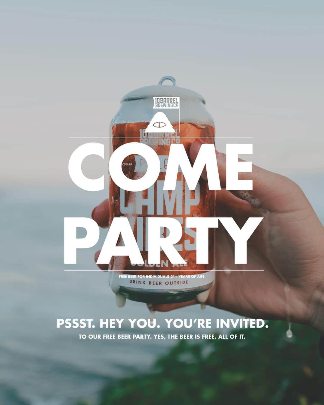 Poler Outdoor Stuffさんのインスタグラム写真 - (Poler Outdoor StuffInstagram)「🍻Collaboration Celebration🍻  Save the date, stop by @polerportland April 13th for tunes, brews, & good times as we celebrate the launch of Camp Vibes Golden Ale & our collaboration capsule with our buds @10barrelbrewing   Tell your friends, see you there  #campvibes」4月8日 3時56分 - polerstuff