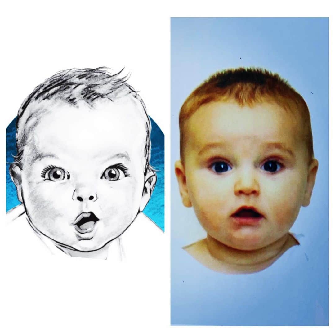 ピーター・ファシネリのインスタグラム：「Um… Can someone at @gerber call me?  Jack wants to be your new spokes baby.  #RetirementPlan」