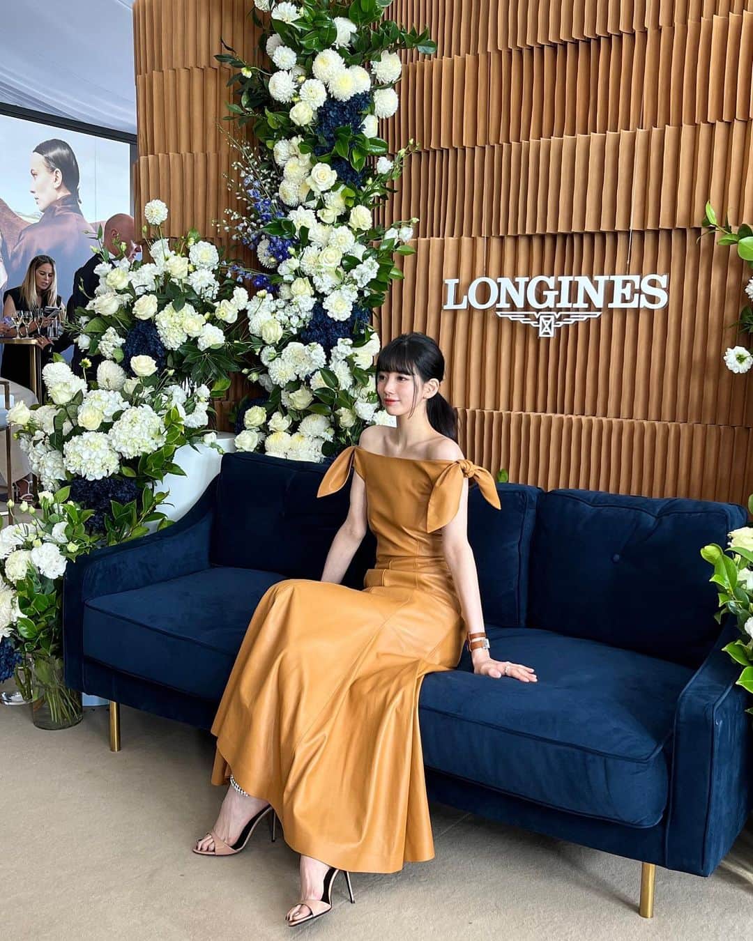 ペ・スジのインスタグラム：「@longines 🤎」