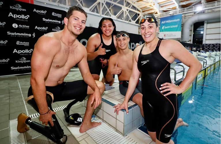 Sophie Pascoeさんのインスタグラム写真 - (Sophie PascoeInstagram)「Last day of Nationals had me swim a seasons best in the 50m Free, followed by a 5 min turn around to anchor our NZ Para I.M relay breaking the NZ Record and qualifying for World Champs later this year! 🥇🥇 #gold #freestyle #relay #newzealand #swimming #nationals #team #roadtomanchester」4月8日 14時26分 - sophpascoe1
