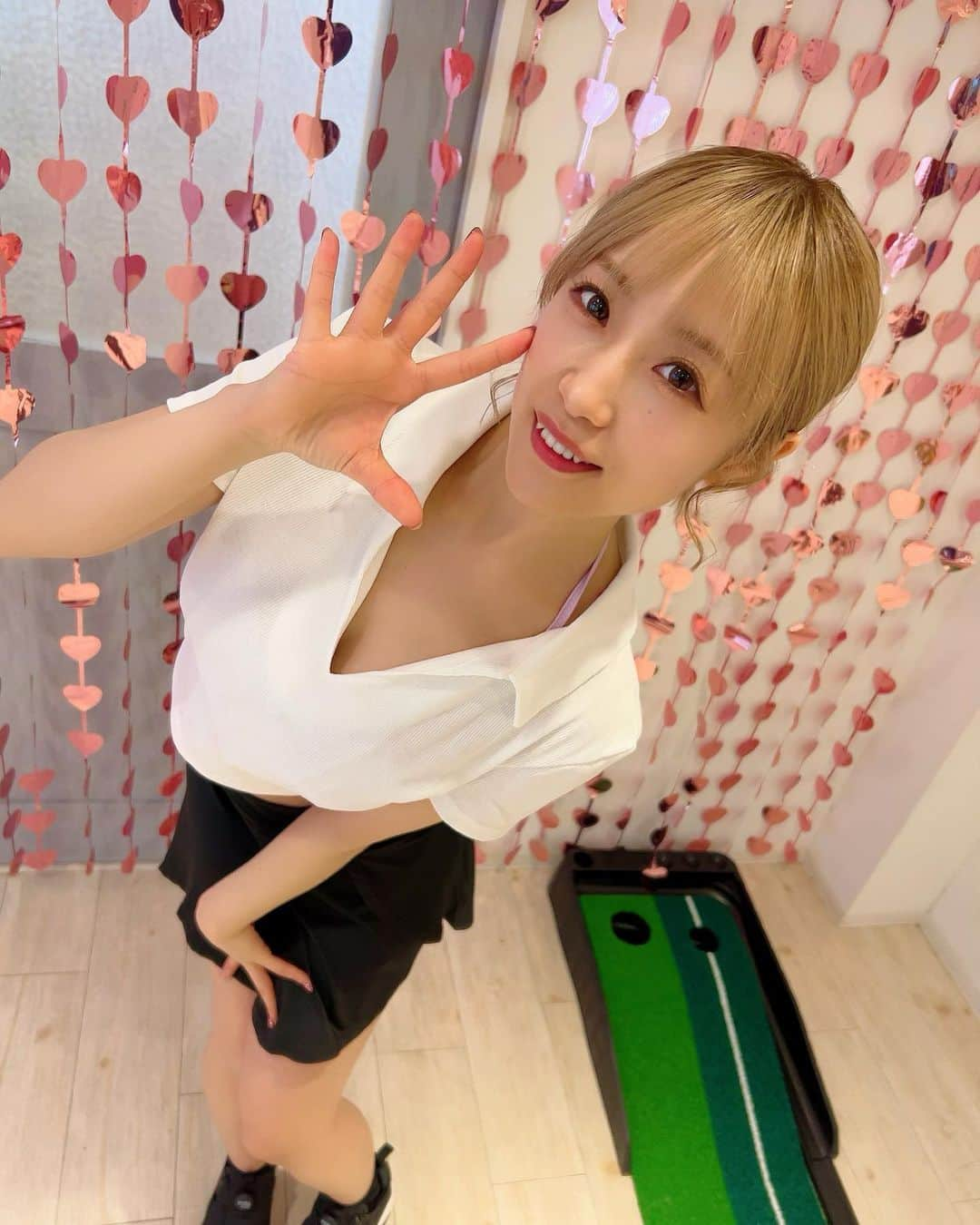 長瀬麻美のインスタグラム：「MAX-A春祭り⛳️🩵💙 ありがとうございました🥰」