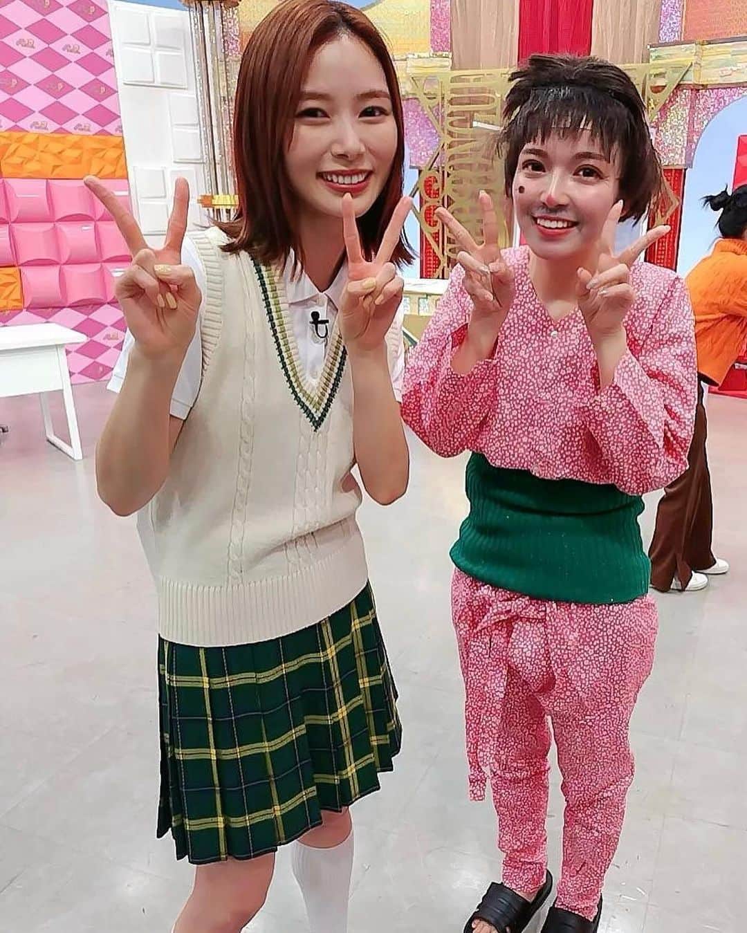 のインスタグラム：「おはようございます☀   #ゴッドタン　  #第二の松丸オーディション  本日の夜中くらいまでTVerで見れます  https://t.co/XiA5aQo7d6  プリティレディ4人組、がんばってます💪  ぜひチェケラしてください🐥💕  #変なおじさんダンス #天才ことほのかちゃん」