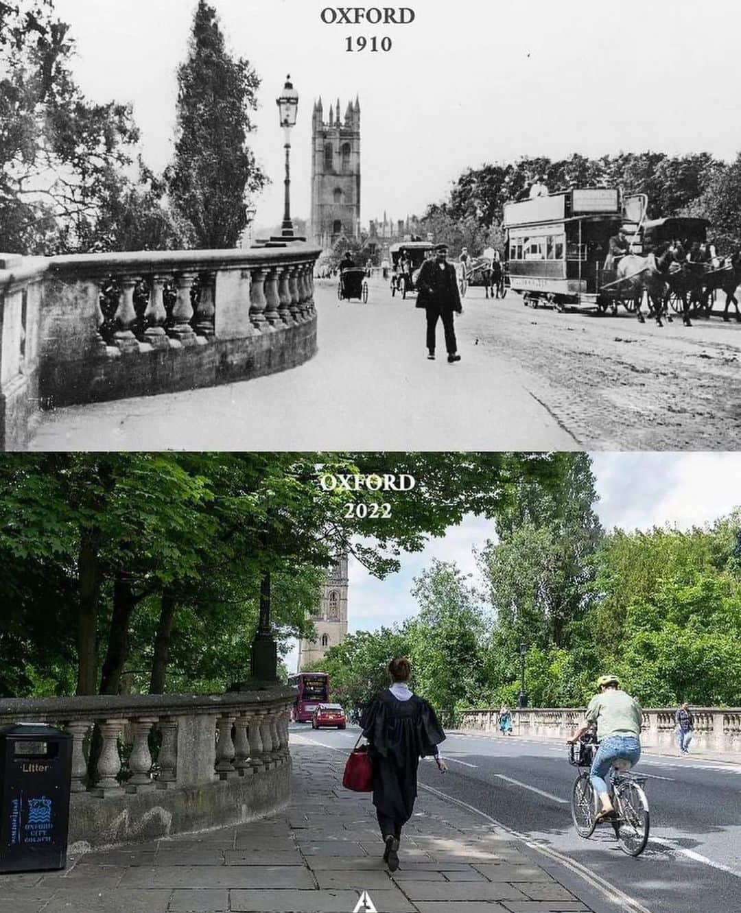 The Cool Hunterさんのインスタグラム写真 - (The Cool HunterInstagram)「Oxford in the 1800’s and now. This is how history, culture and traditions are preserved. #swipeleft」4月8日 9時11分 - thecoolhunter_