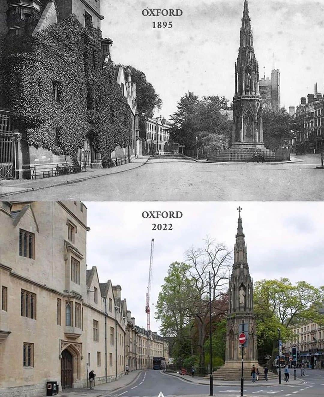 The Cool Hunterさんのインスタグラム写真 - (The Cool HunterInstagram)「Oxford in the 1800’s and now. This is how history, culture and traditions are preserved. #swipeleft」4月8日 9時11分 - thecoolhunter_