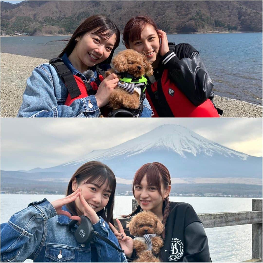 TBS「王様のブランチ」さんのインスタグラム写真 - (TBS「王様のブランチ」Instagram)「【春の山梨 富士山麓でワンコも楽しいお散歩旅🐶】  店名： #海鮮ほうとう専門店ほうとう研究所 #特選海鮮ほうとう 4,378円 #雑炊セット 418円 #ホトチーズ 528円 #わんちゃんほうとう小型犬用 418円  #HOBIEJAPAN  #ウォーターアクティビティ  #カヤック   #甲州夢小路 店名： #くるむ  #和紙  店名： #黒蜜庵きな粉亭 #桔梗信玄餅　734円 店名： #甲州ワイン蔵  #ワイン #ドライフルーツ  店名： #郷土料理海馬 #富士の溶岩焼き　#甲州牛　4,600円 #富士の溶岩焼き　#桜肉　5,000円  #長谷川美月 #日向未来 #山梨 #富士山麓 #春 #春の山梨 #王様のブランチ #週末トラベル」4月8日 10時47分 - brunch_tbs