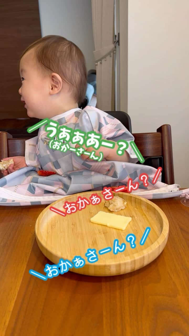 おとすずのインスタグラム：「ご機嫌な朝ごはん👧🏻👶🏻👧🏻  ねぇねに喜んでもらうのが嬉しくって 最近は わざとふざけたりして 笑わせにいくよ👶🏻 . この日は初めて「おかーさん」て私を認識して 呼んでくれた気がして（言えてないけど）嬉しかった👩🏻♡ . . #3月生まれ#1歳0ヶ月#1歳#5歳差育児#BLW離乳食」