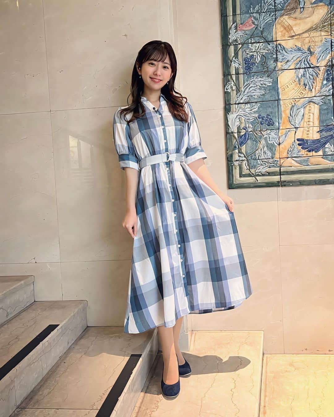 白戸ゆめのさんのインスタグラム写真 - (白戸ゆめのInstagram)「👗  #東京インフォメーション #衣装」4月8日 11時23分 - yumeno.s_