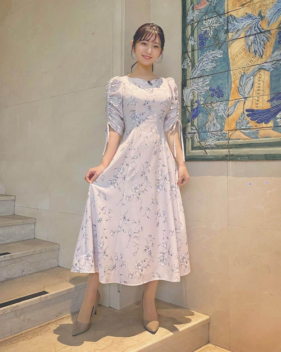 白戸ゆめのさんのインスタグラム写真 - (白戸ゆめのInstagram)「👗  #東京インフォメーション #衣装」4月8日 11時23分 - yumeno.s_