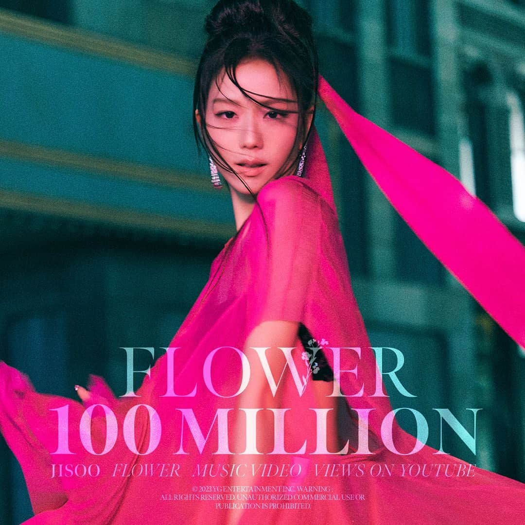 BLACKPINKさんのインスタグラム写真 - (BLACKPINKInstagram)「#JISOO #지수 #BLACKPINK #블랙핑크 #꽃 #FLOWER #MV #100MILLION #YOUTUBE #YG」4月8日 11時32分 - blackpinkofficial