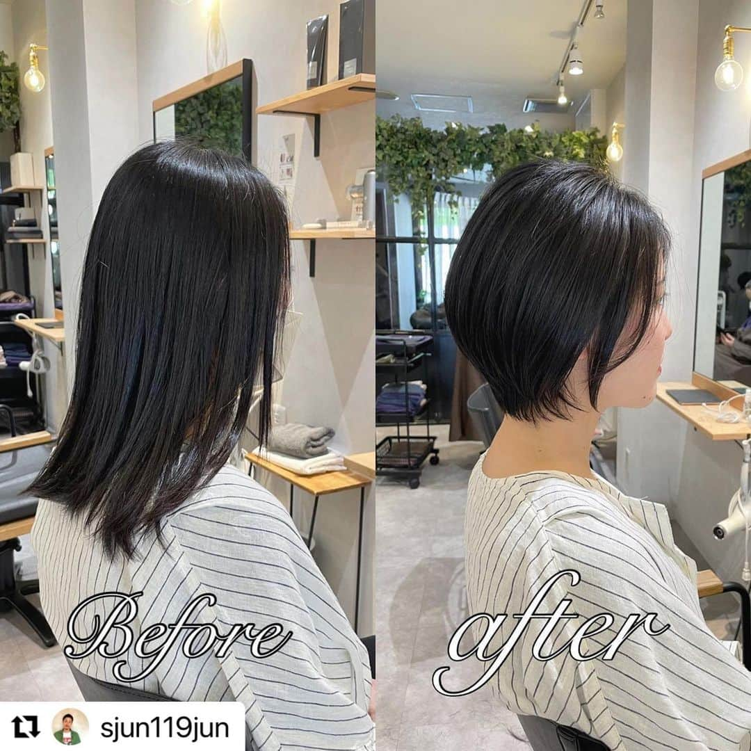 IVYunopulirさんのインスタグラム写真 - (IVYunopulirInstagram)「@sjun119jun  . 人気の#小顔ショート 🌸 . #艶カラー  . cut ¥4950〜 color ¥7150~ . 4月もまだまだご予約空いてます🌿 . お気軽にお問い合わせください🧚🏻‍♂️✨ . #韓国ファッション #韓国コスメ #韓国風ヘア   #ベージュ #ピンクベージュ #オリーブベージュ #ヘアカラー #ミルクティーベージュ #ハイライト #ダブルカラー #インナーカラー #ブリーチなし #ブリーチなしダブルカラー #ブルベ #イエベ .  #ショートボブ #ショートカット #切りっぱなしボブ #ハンサムショート #似合わせカット #小顔カット #大人ボブヘア」4月8日 13時09分 - ivy.kyobashi