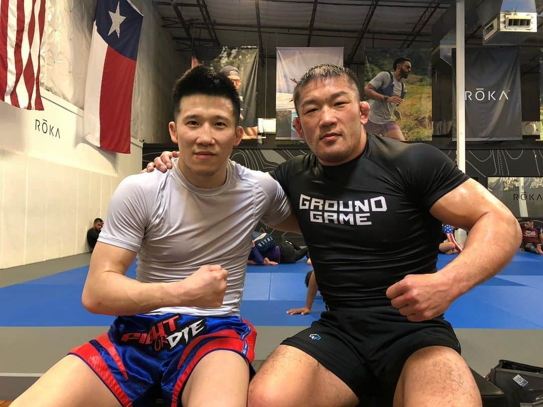 石井慧さんのインスタグラム写真 - (石井慧Instagram)「My drilling partner and friend @onelegsexy 😀」4月8日 14時01分 - satoshiishii0141