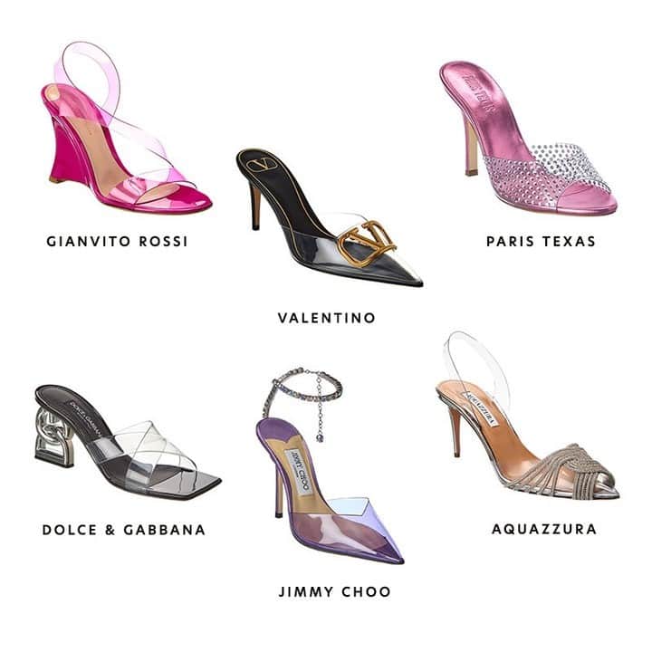 GILTのインスタグラム：「Less is more, but nothing is better. Tap to shop #Valentino, #DolceGabbana and more see-through styles.」