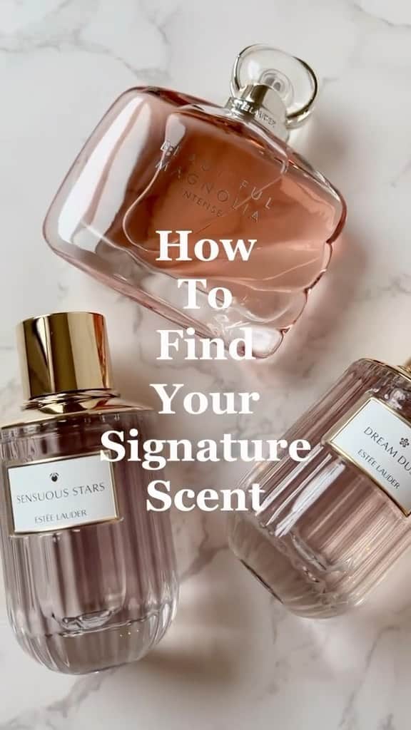 エスティローダーのインスタグラム：「It has never been easier to find your signature #scent! 💐 What is your favorite #EsteeLauder #fragrance?  #EsteePartner @mariannevgrace」