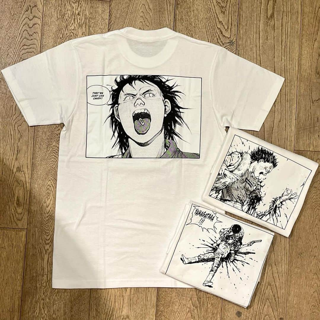 fools_judge_streetさんのインスタグラム写真 - (fools_judge_streetInstagram)「Supreme   ×AKIRA 17AW T-Shirts❤️‍🔥  Pill Tee Arm Tee Yamagata Tee  5年が経過しても大人気のこちらのコラボ、 他のデザインもご案内可能です！  プロフィール欄より、 オンラインストア商品ページにアクセスできます。 ※その他ご不明点は店頭または、 DMまでお問い合わせください。  如有任何疑问，请在instagram上留言。 欢迎浏览我们的网上商店以及光临我们在原宿的实体店。  For inquiries, please message us on instagram. Please confirm our online store. Thank you.  #supreme#akira#supremeakira#akira supreme #supremeforsale#supreme4sale #シュプリーム#アキラ」4月8日 16時20分 - fools_judge_street