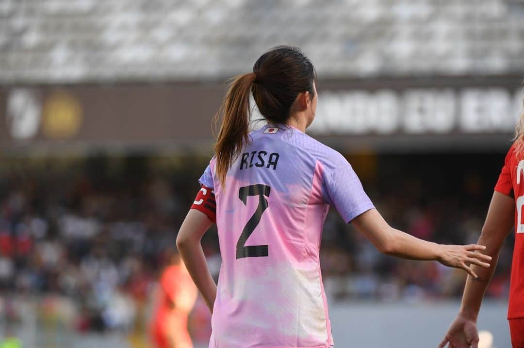 清水梨紗のインスタグラム：「. VS Portugal🇵🇹  New kit !!  #nadeshiko  #なでしこジャパン」