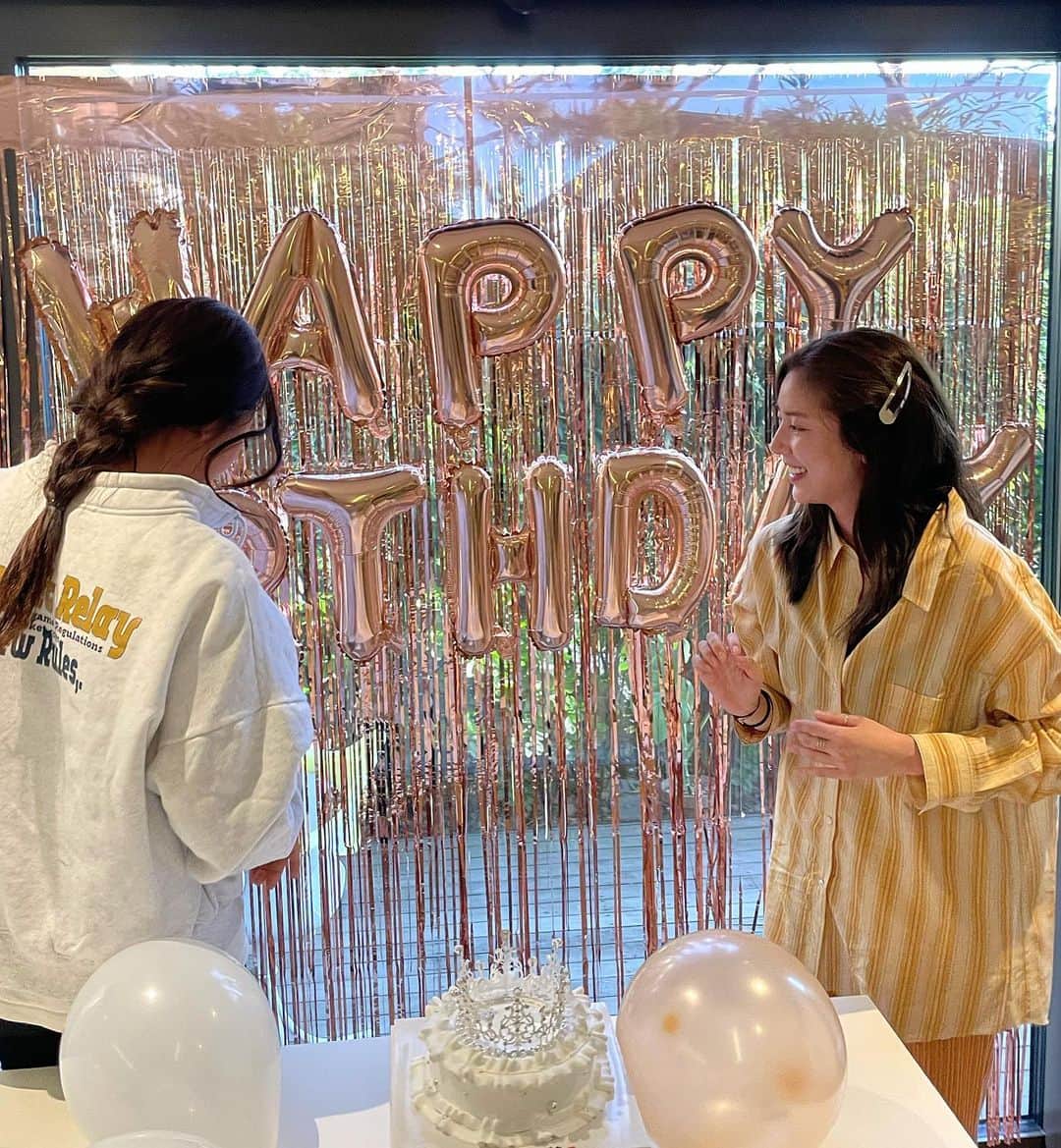 ソン・ダムビのインスタグラム：「언니 생축❤️❤️」